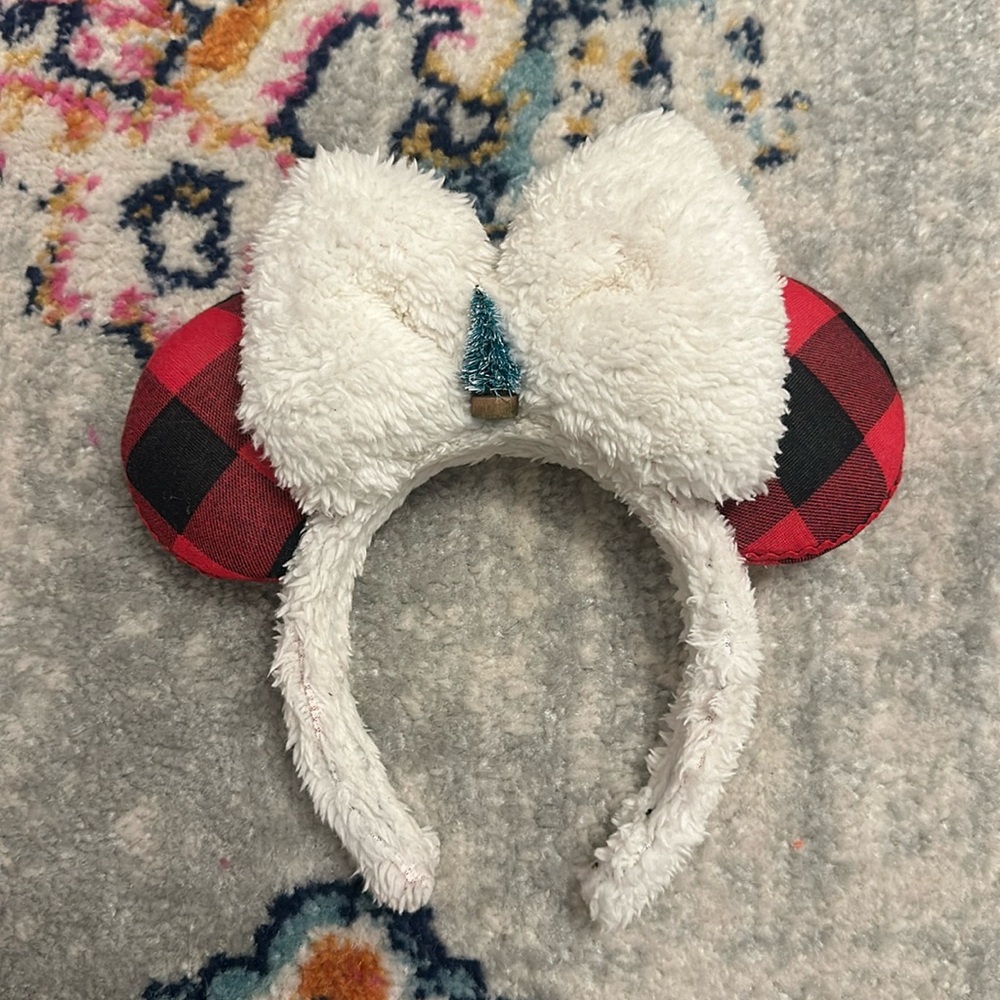 Flannel Sherpa Minnie ears
